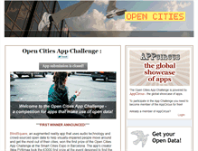 Tablet Screenshot of opencities.appcircus.com